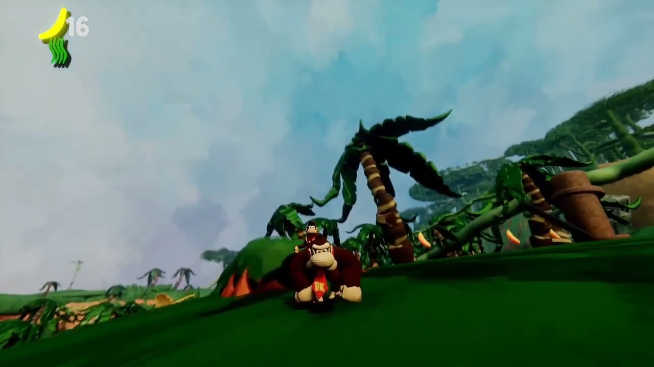 NEW gameplay footage [Donkey Kong Freedom] 3D Open-World DK!