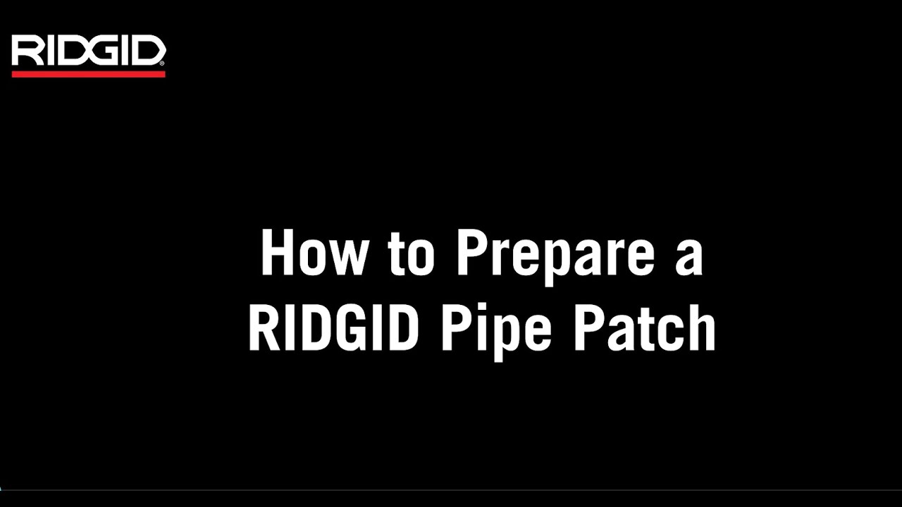 Обзор системы заплаток для труб RIDGID®