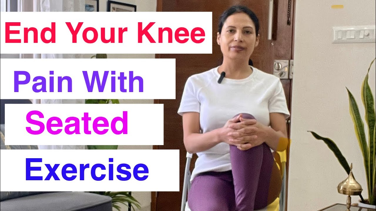 End Your Knee Pain With Seated Exercise 💯| Leg Strengthening Exercise 