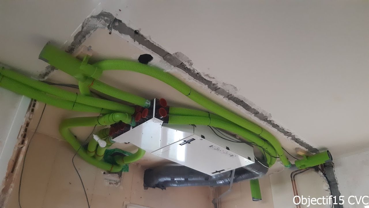 VMC double flux en rénovation : la solution extra-plate Brink Sky 200
