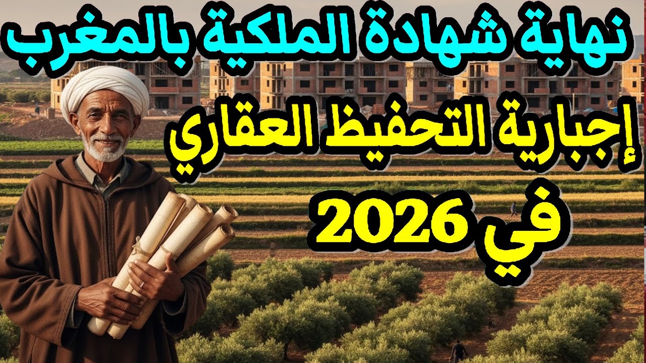الزلزال العقاري 2026: العقار غير المحفظ مهدد يتحول لـ
