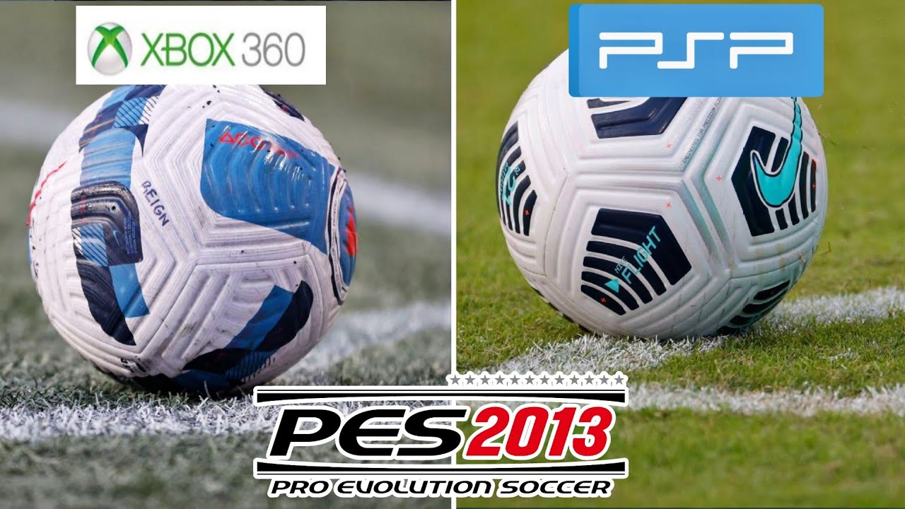 PES 2013 Xbox 360 Vs PSP