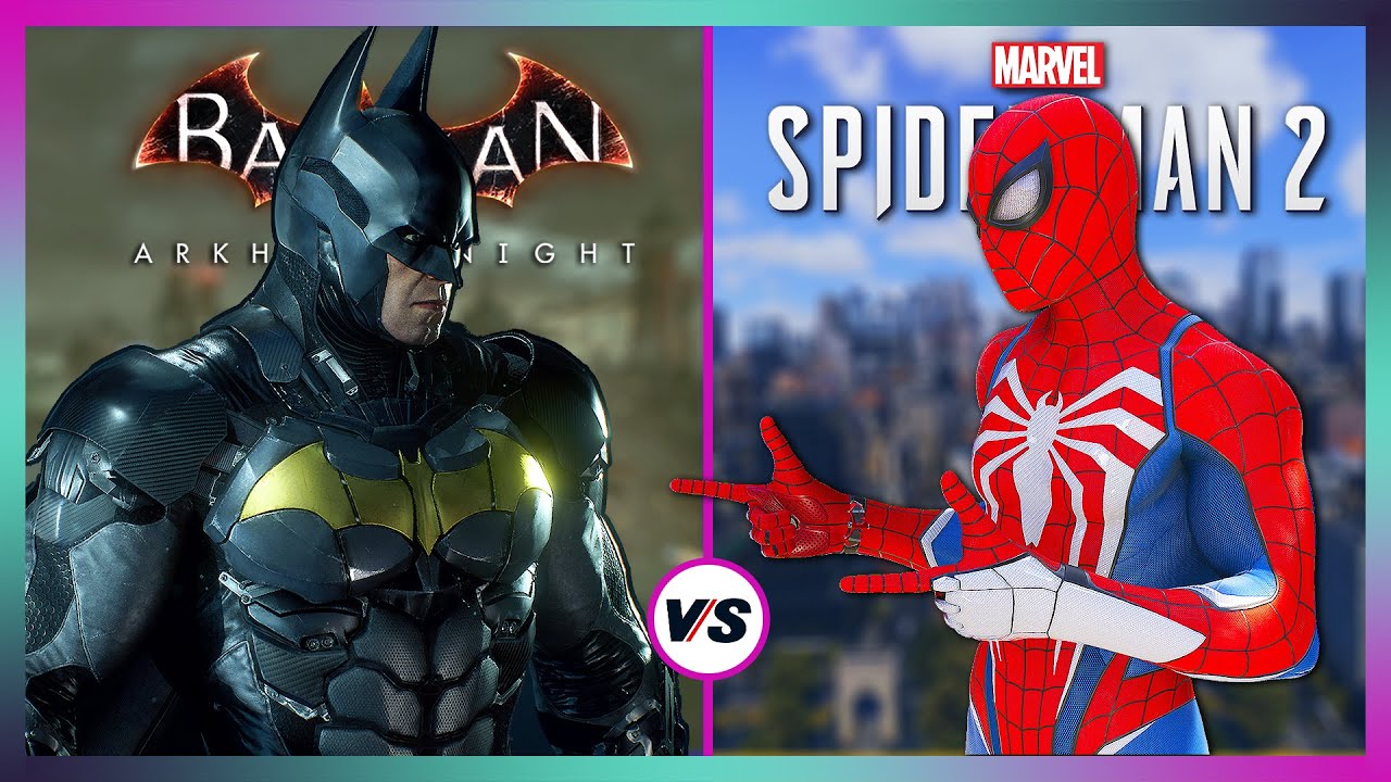 Marvel's Spider-Man 2 vs Batman Arkham Knight - Ultimate Side By Side Comparison
