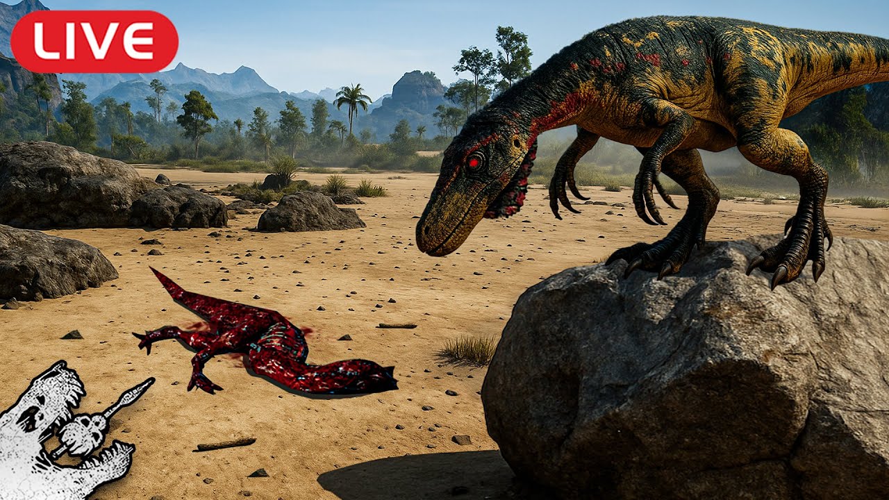 🔴 Überleben als SOLO HERRERASAURUS 🦎☠️ - The Isle Livestream