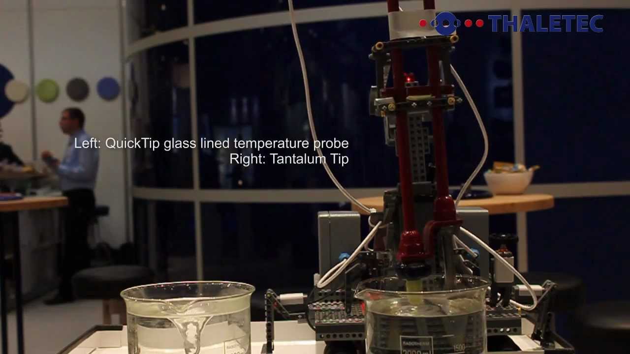 THALETEC QuickTip Demonstrator exibited at ACHEMA 2012