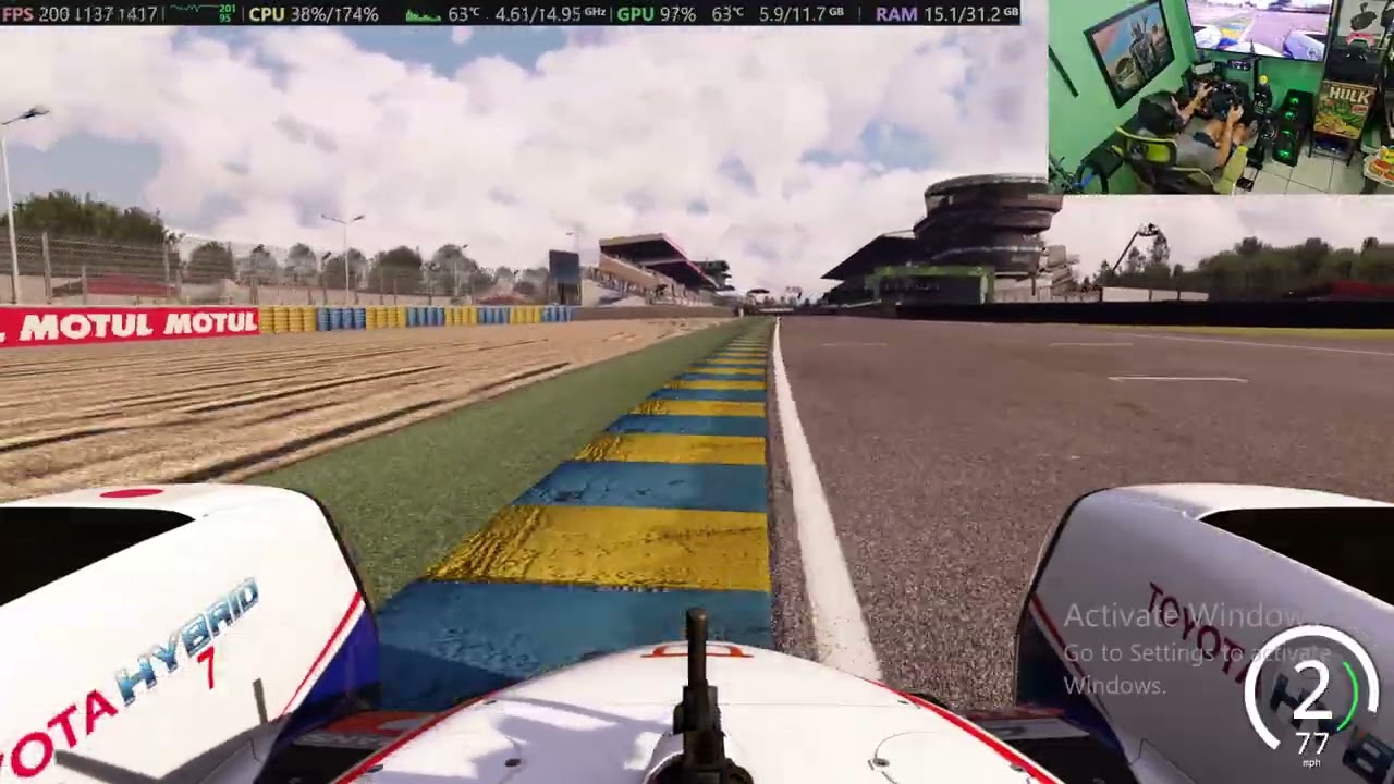 One lap Around Le Mans