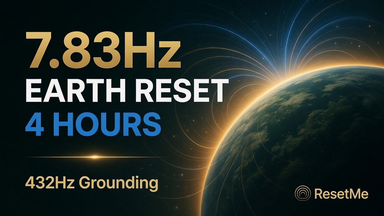 Earth Reset | 7.83Hz Schumann + 432Hz Grounding &mdash; 4 Hours