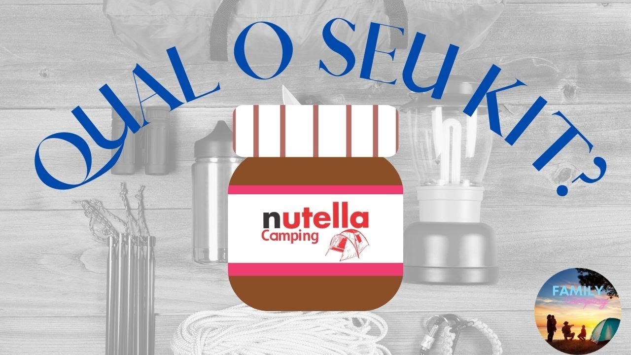 kit 3 Nutella Camping
