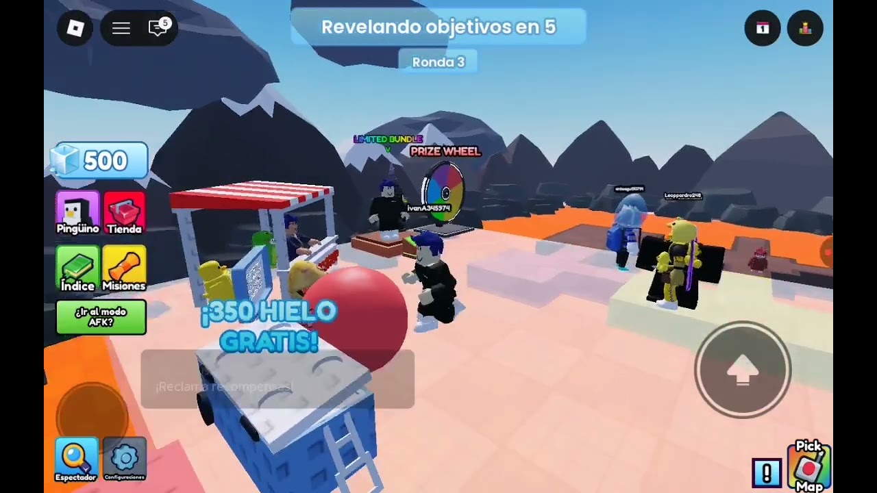 Jugando roblox knockout 