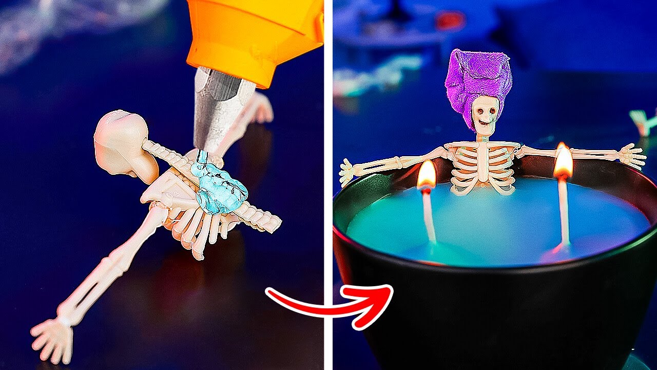 Semplici lavoretti e trucchetti fai da te per Halloween! 🎃👻 Divertimento spettrale ti aspetta! 🦇