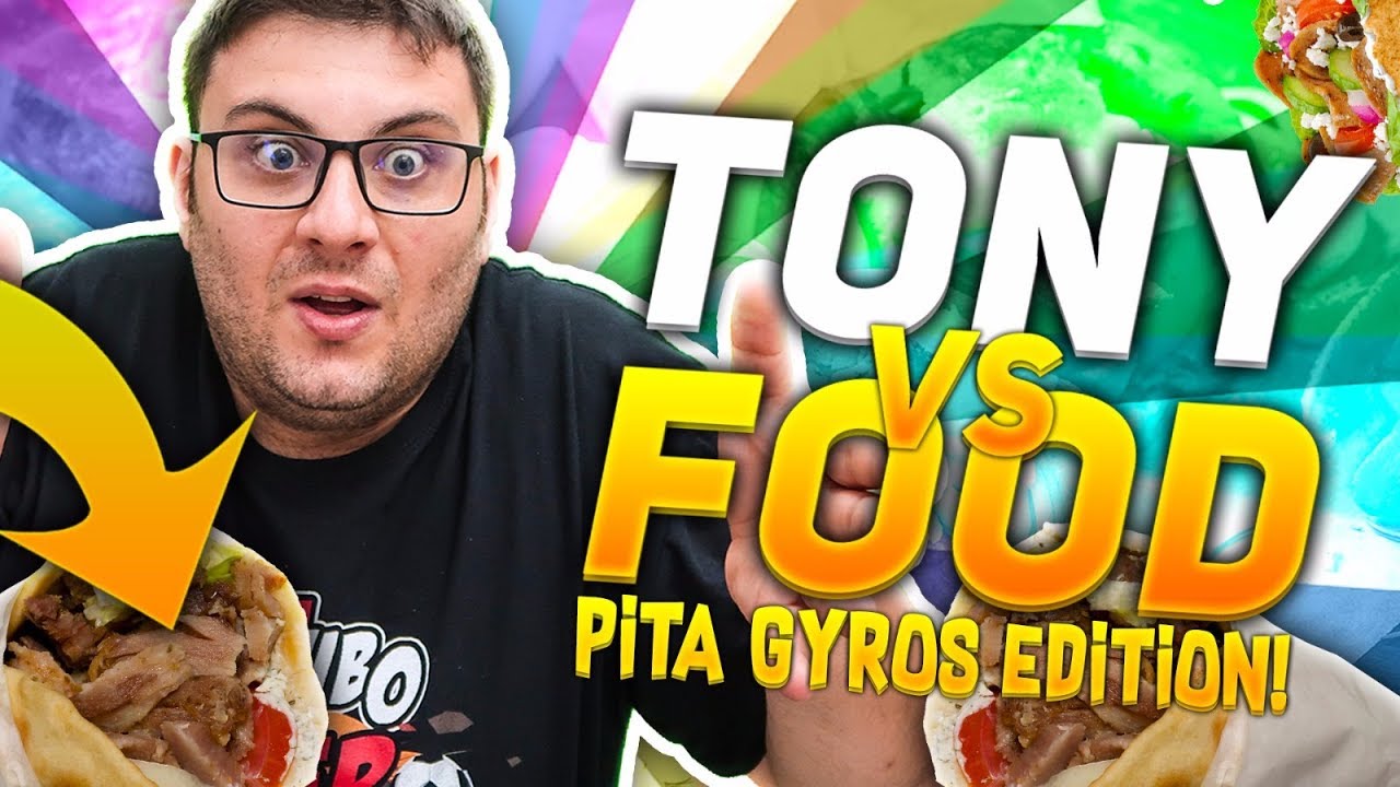TONY VS FOOD - PROVIAMO IL GYROS KEBAB IN GRECIA W/OHM E FIUS GAMER