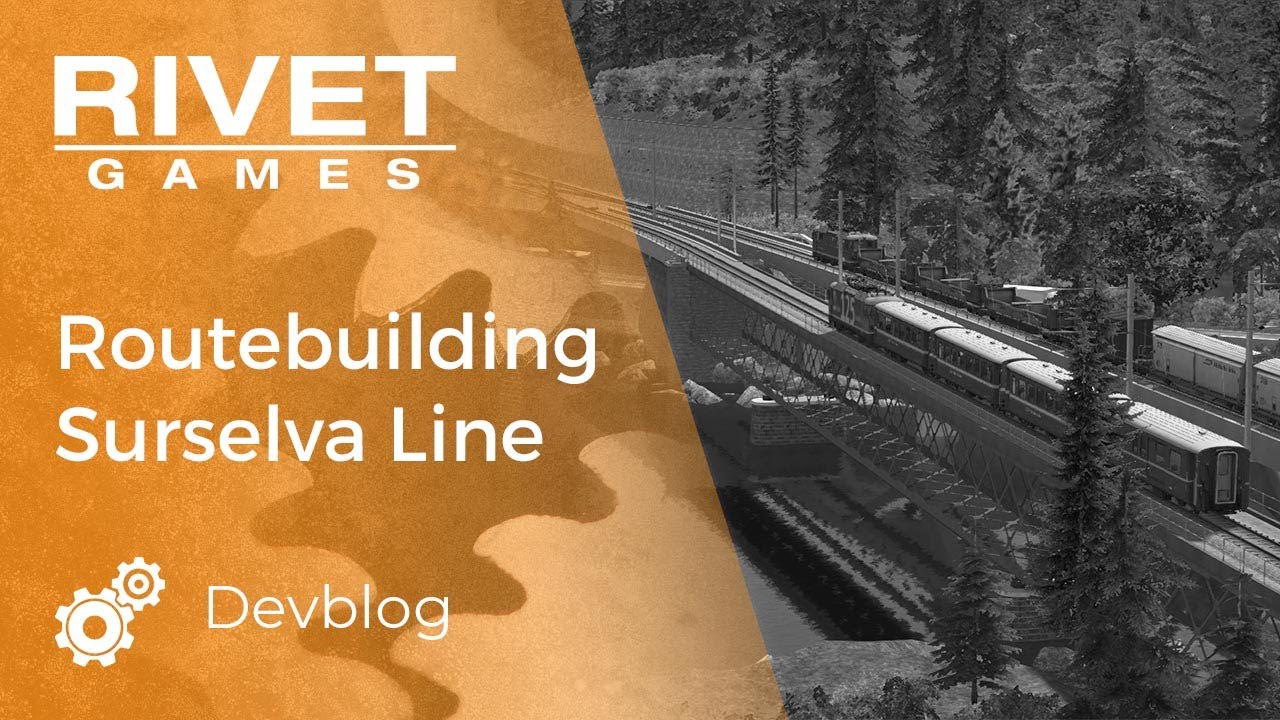 Devblog video: Routebuilding Surselva Line for Train Simulator.