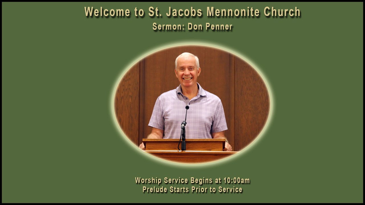 St. Jacobs Mennonite Church | January 25, 2026 | Worship Service