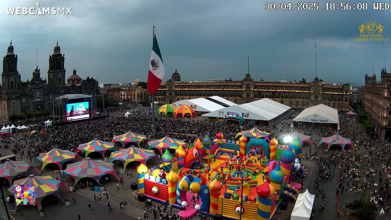 Flow (2024) - Ceremonia e Inicio desde el Zocalo de CDMX (Webcam) - 30 de Abril 2025