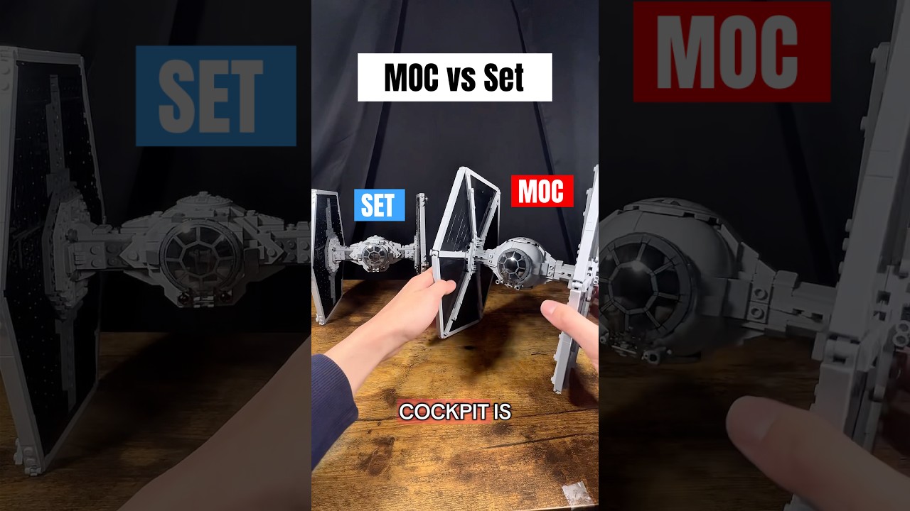 Is This The BEST LEGO TIE Fighter? #lego #legostarwars #starwars #legomoc #tiefighter #starwarsmoc