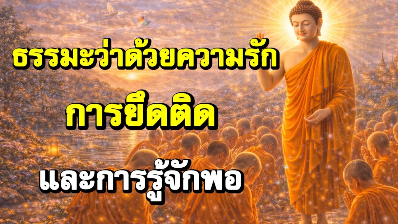 ธรรมะว่าด้วยความรัก การยึดติด และการรู้จักพอ | ฟังธรรมก่อนนอน | Ep.49