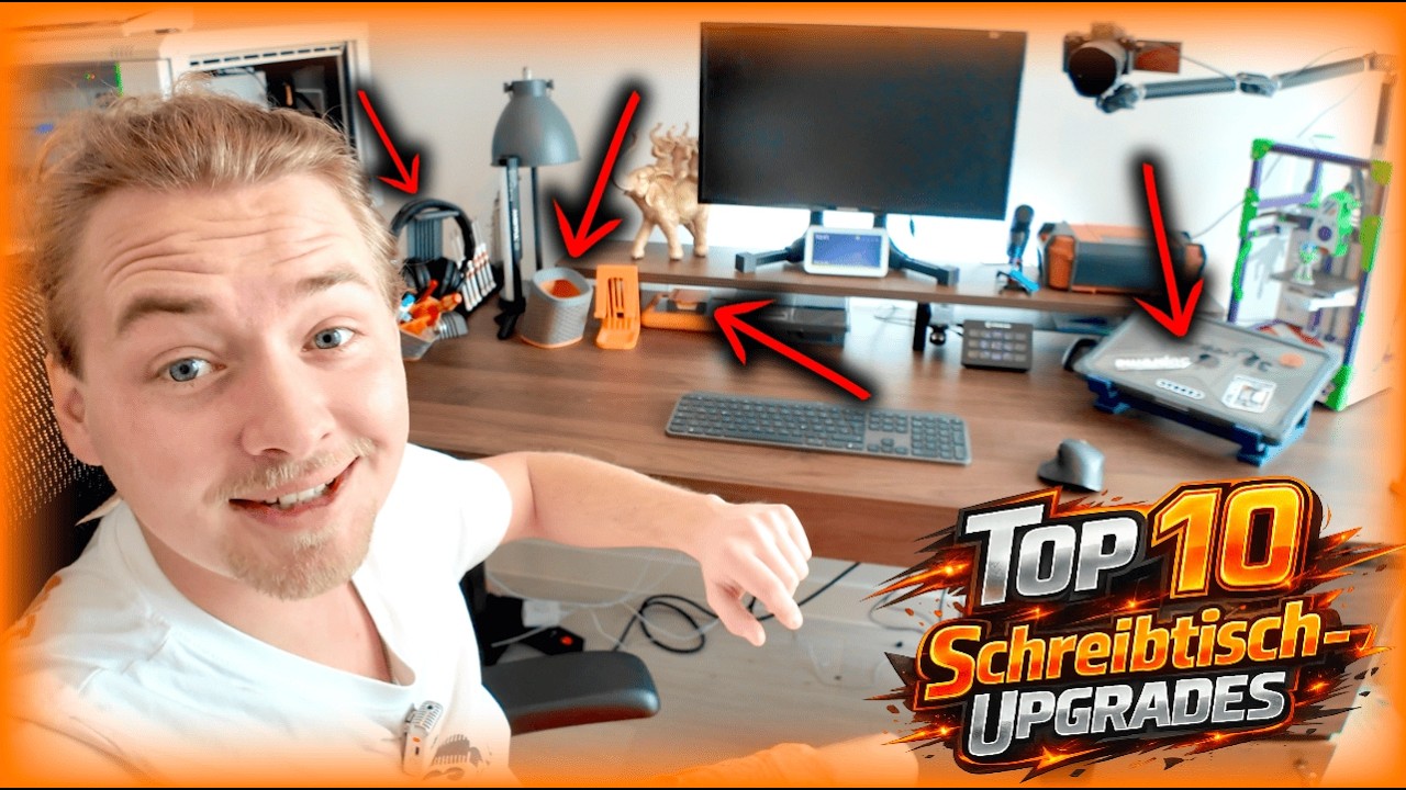 Diese 10 3D-Druck-Upgrades machen jeden Schreibtisch sofort besser / SU