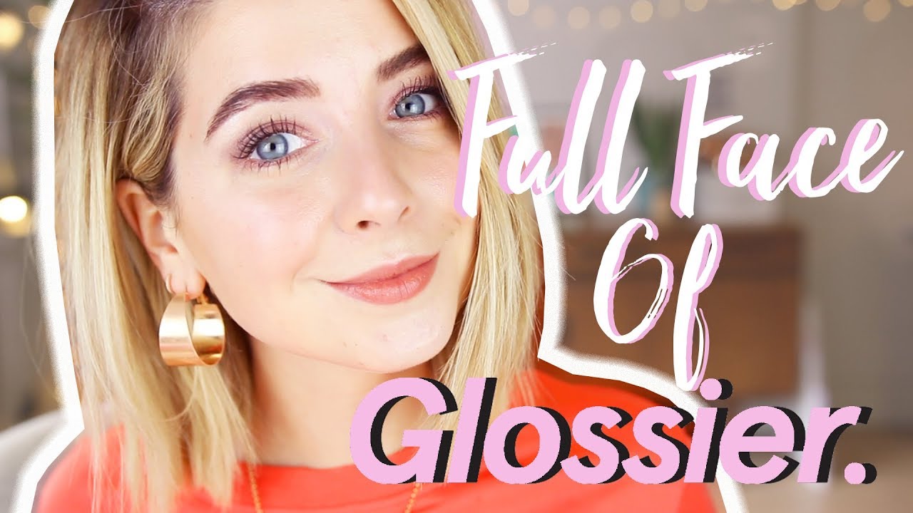 Full Face Of Glossier Makeup | Honest Review & First Impressions | Zoella