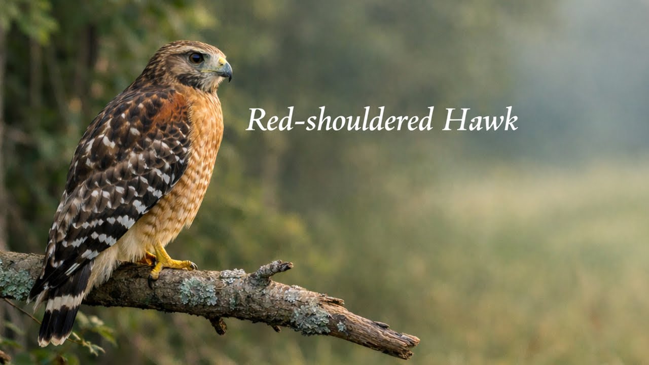 Red-shouldered Hawk [8K]