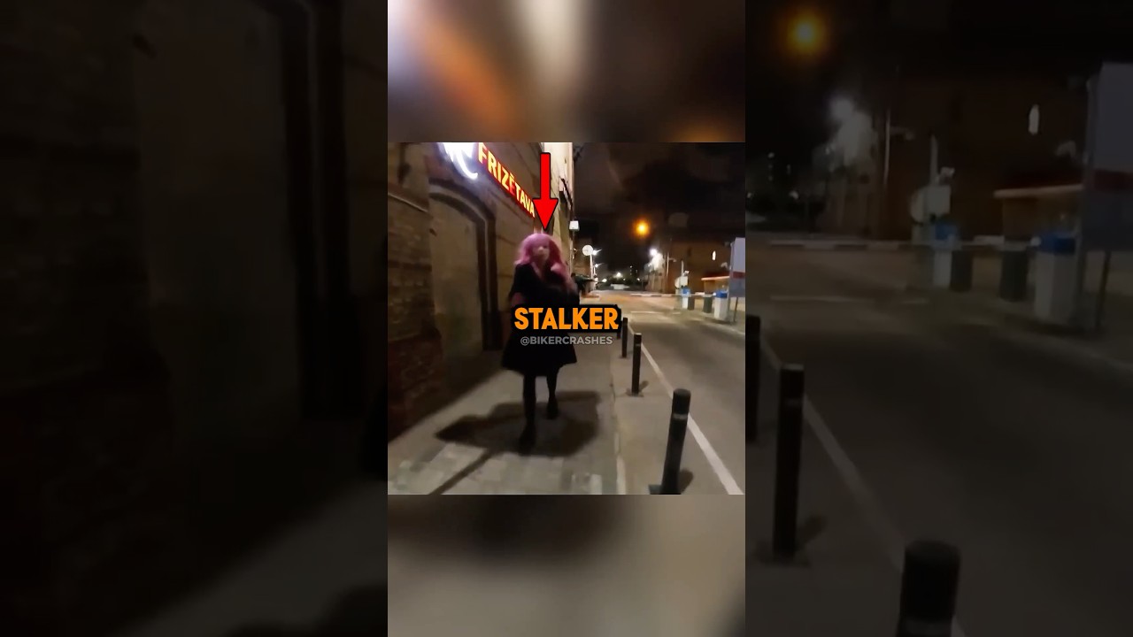 Girl Followed By Stalker 🤯 Credit ​⁠@InvisibleHero
