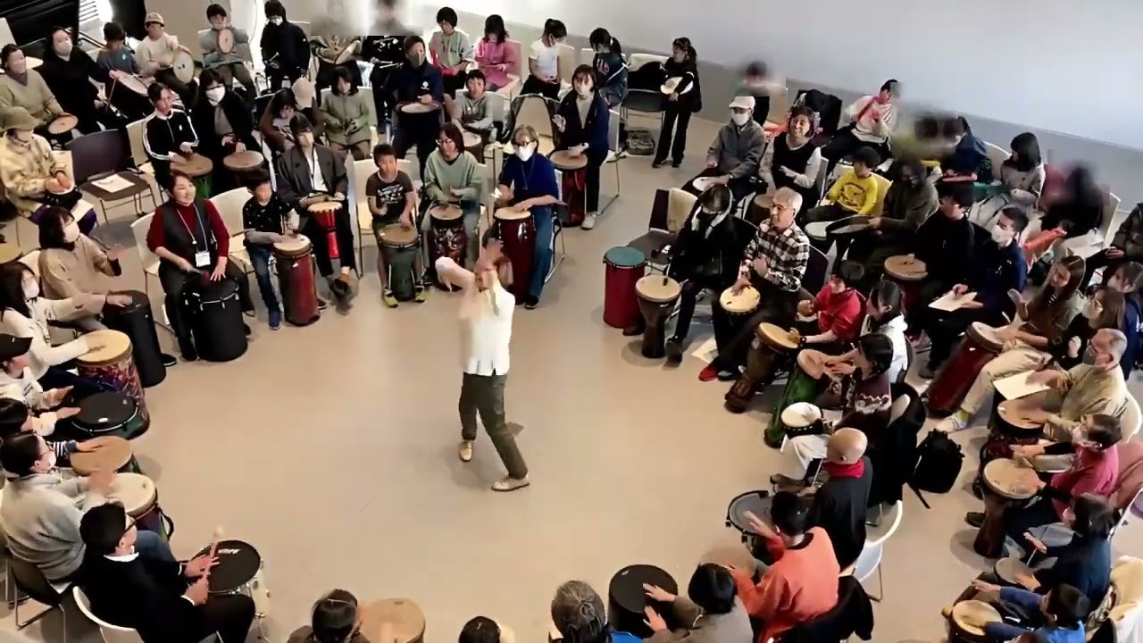 20251206共愛学園公開講座ドラムサークル