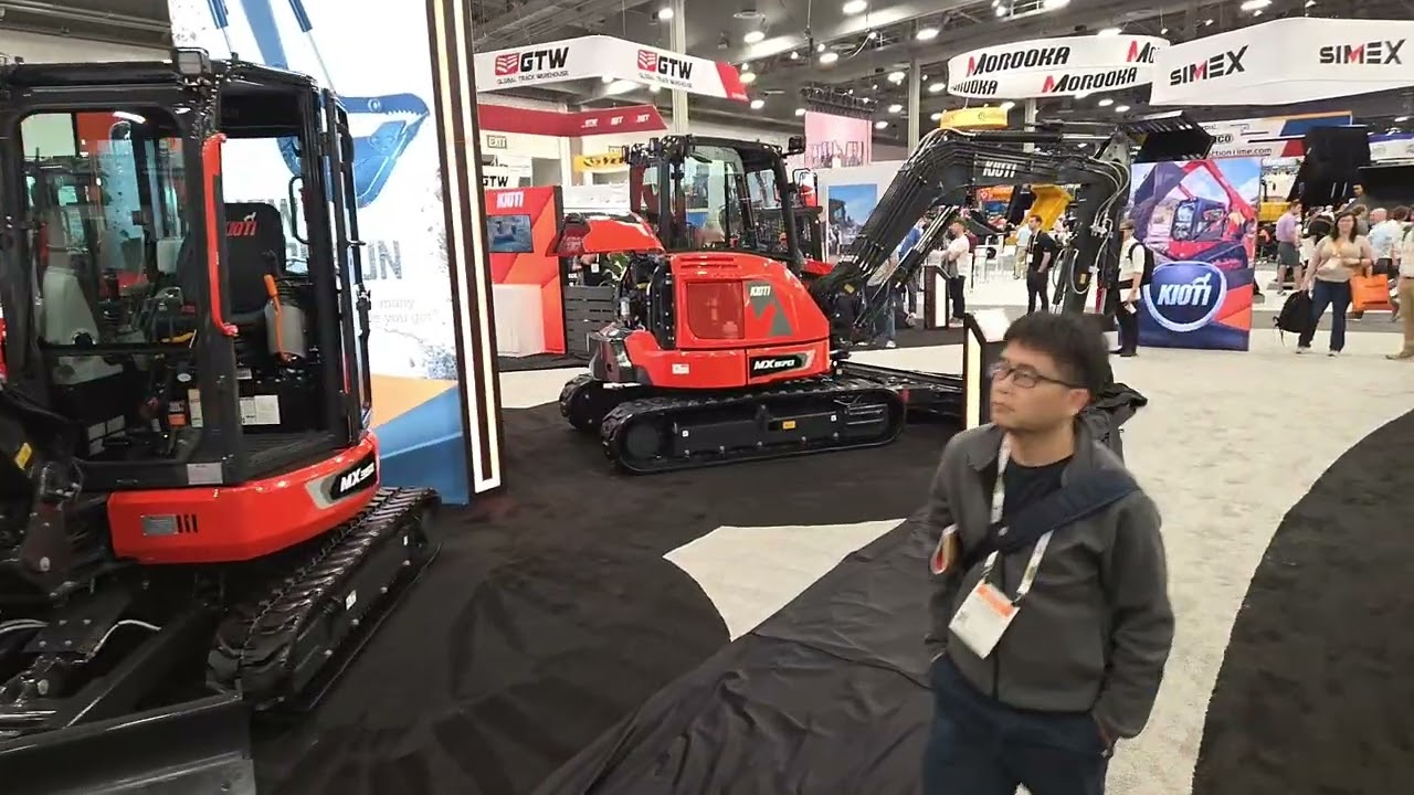 Kioti MX excavator reveal