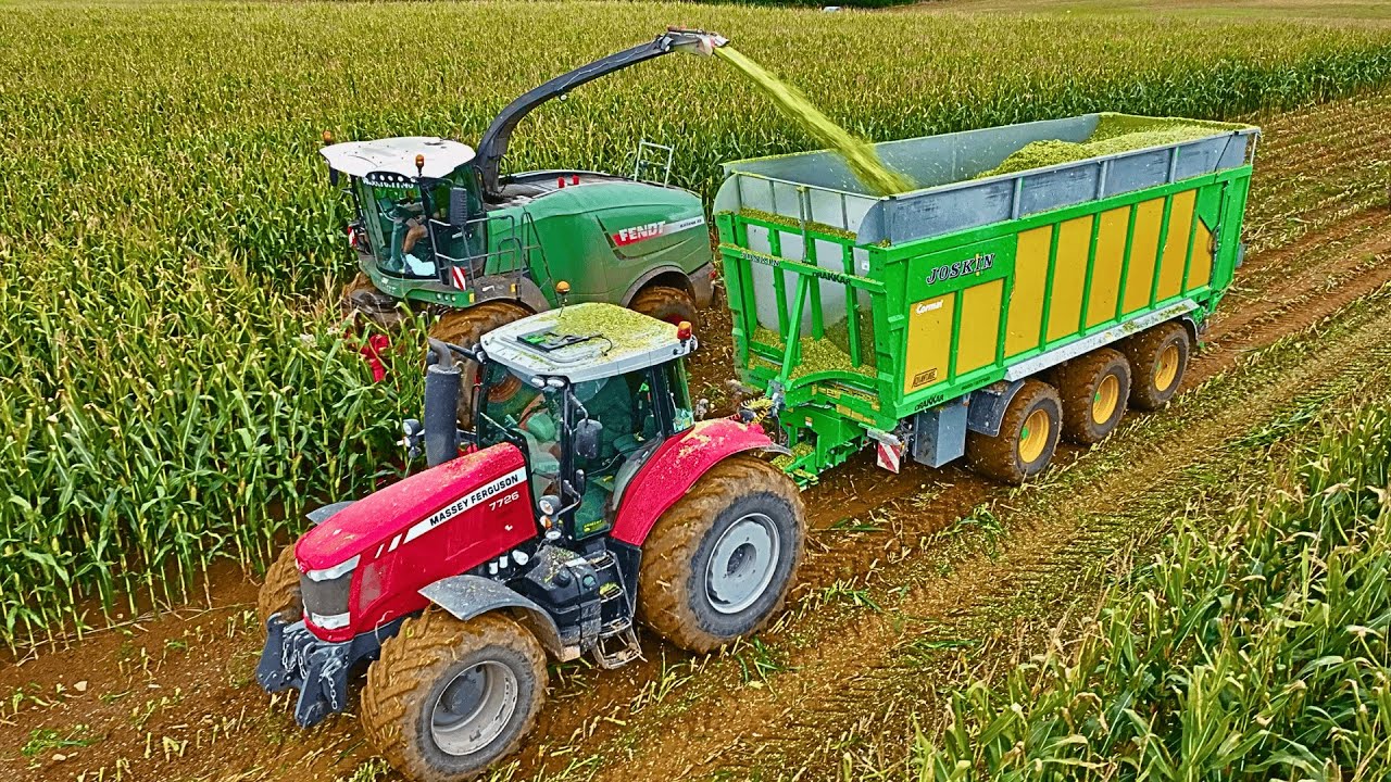 😎 1 JOURN&Eacute;E &agrave; l'ENSILAGE de MA&Iuml;S 2024 🤩🌽