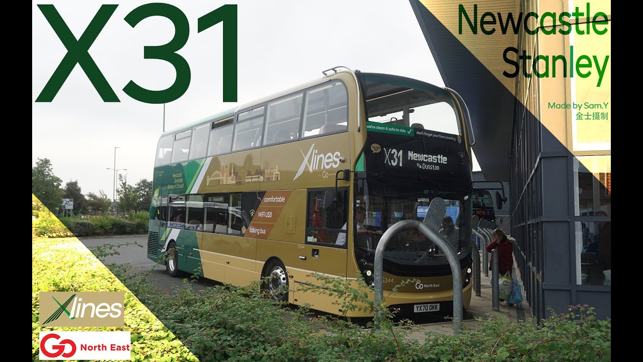 GoNE X-Lines: Newcastle X31 Stanley