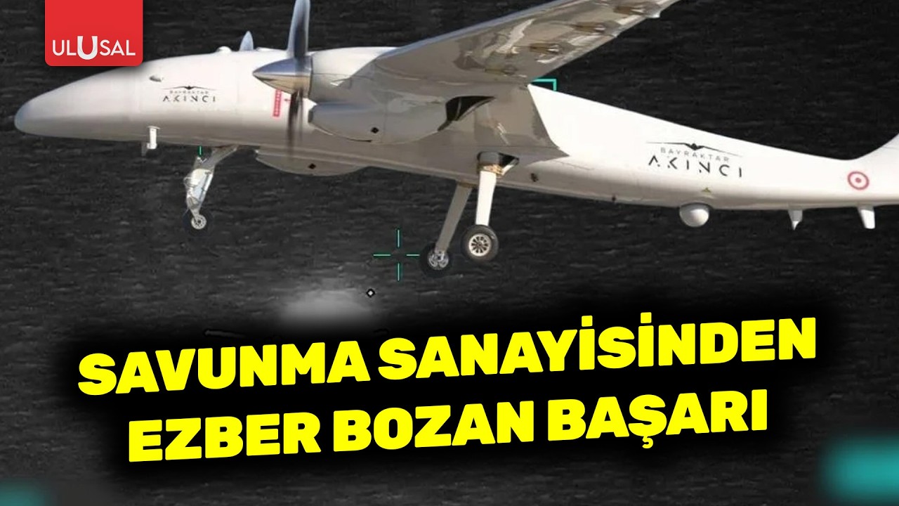 AKINCI'dan ezber bozan başarı! Hava-hava görevinde tam isabet