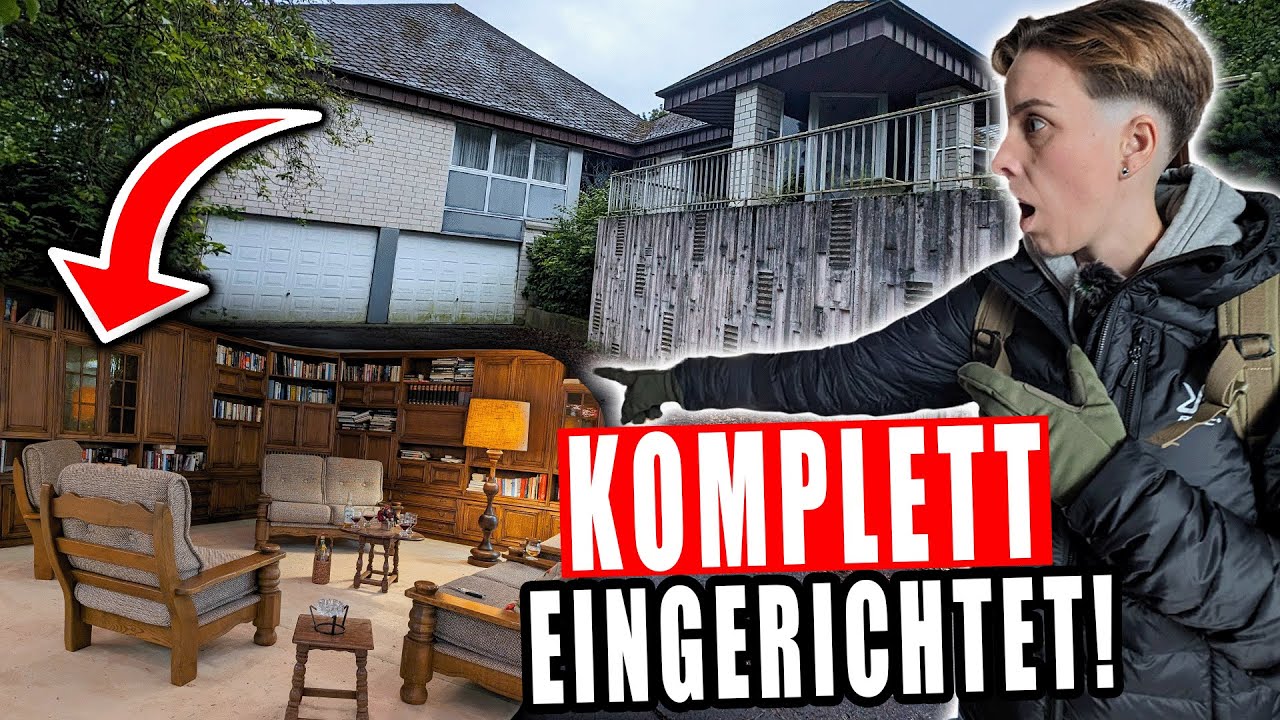 WAS GEHT DENN HIER AB? 😱 VERLASSENE MILLIONENVILLA GEFUNDEN! STROM GEHT!