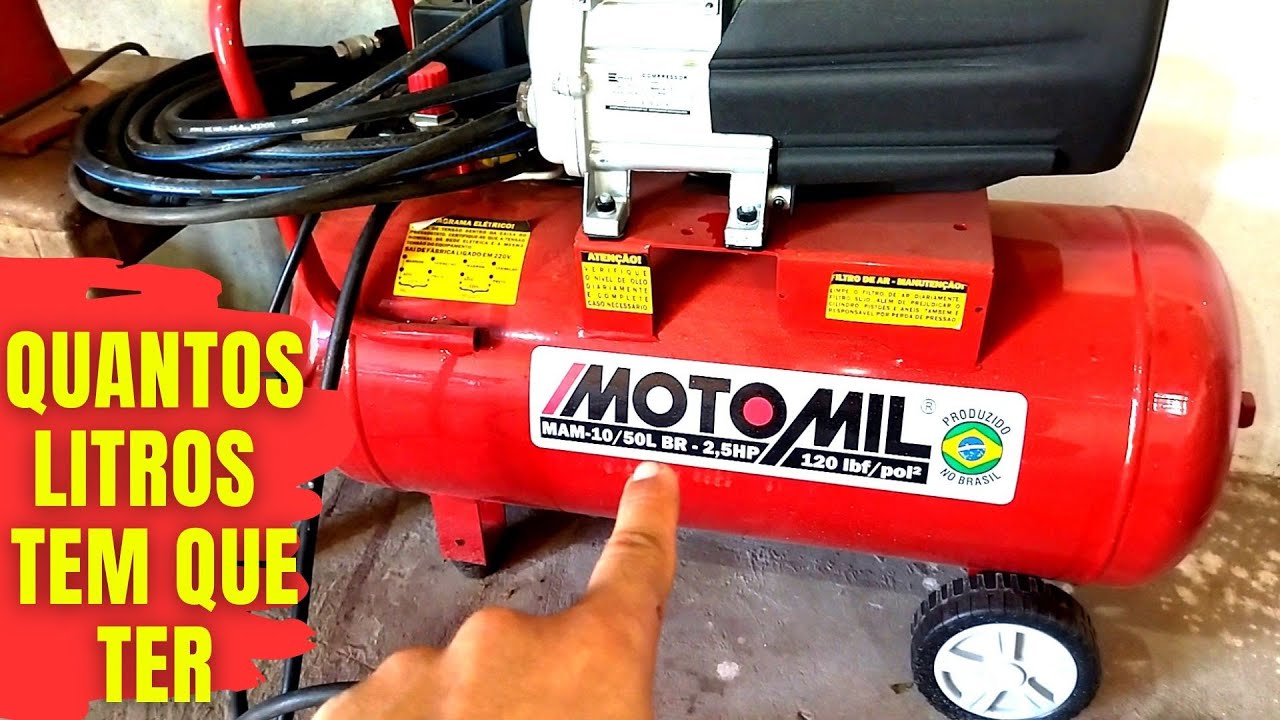 Qual o melhor compressor para oficina de moto ?