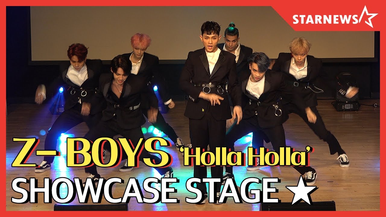 [4K]★Z-BOYS 'Holla Holla' / 2nd mini album 'singing for you' Showcase Stage ★