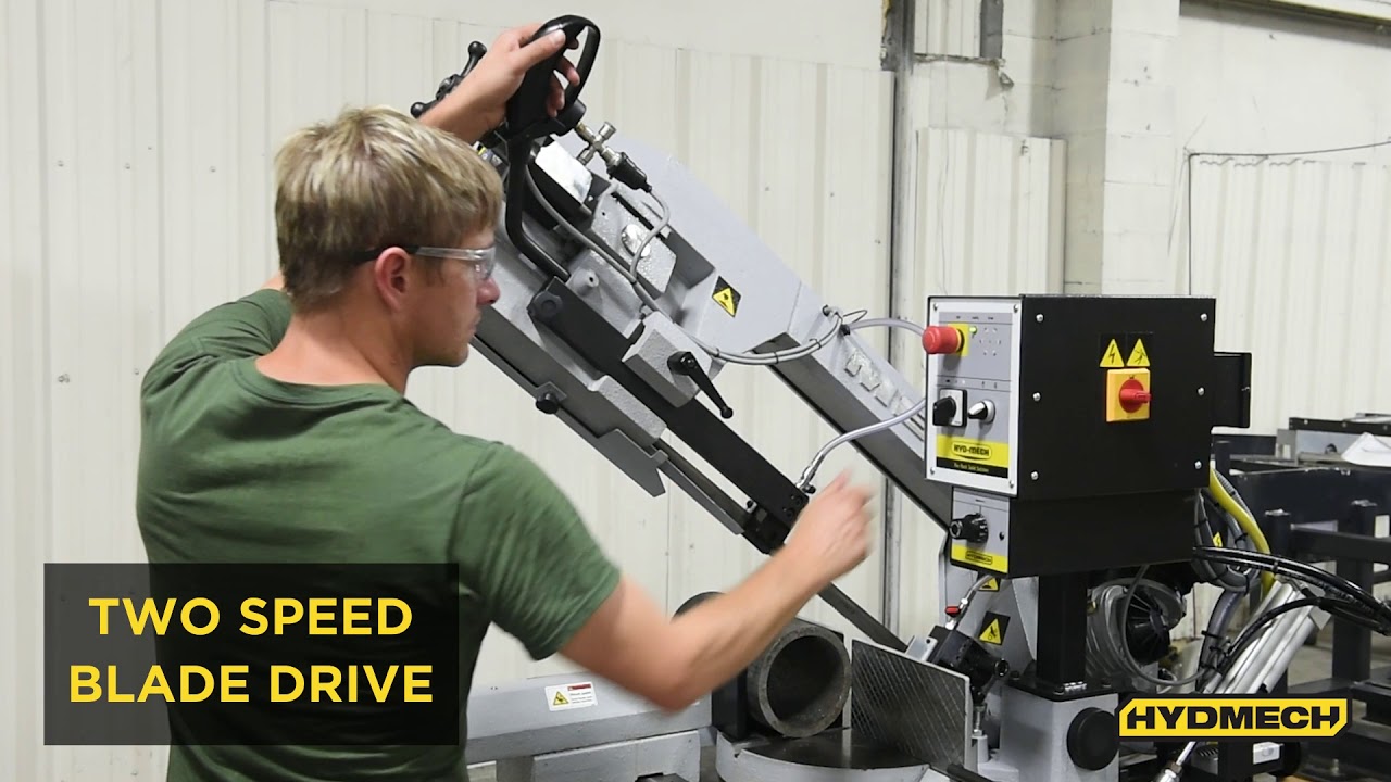 HYDMECH DM-10 Double Miter Band Saw
