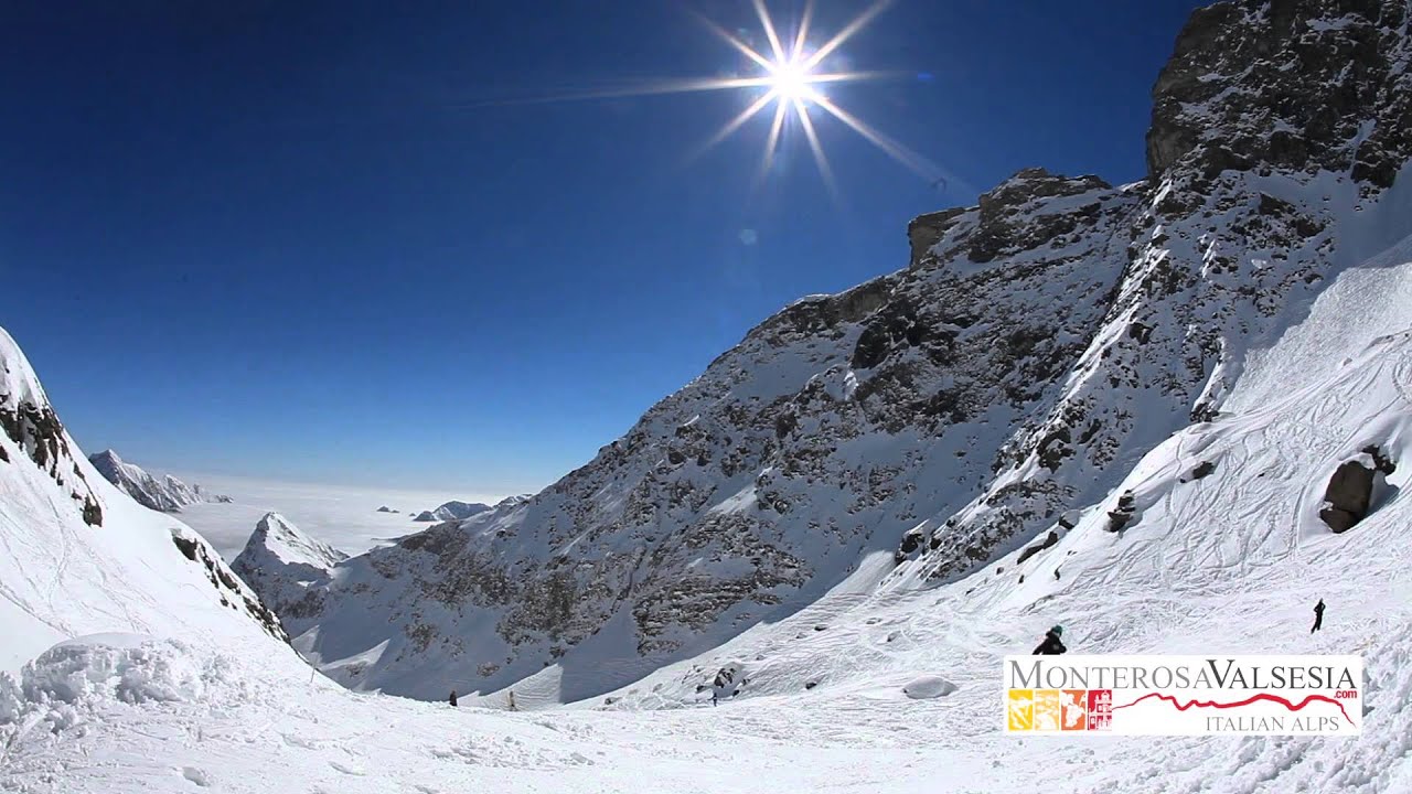 Monterosa Valsesia winter sport activity