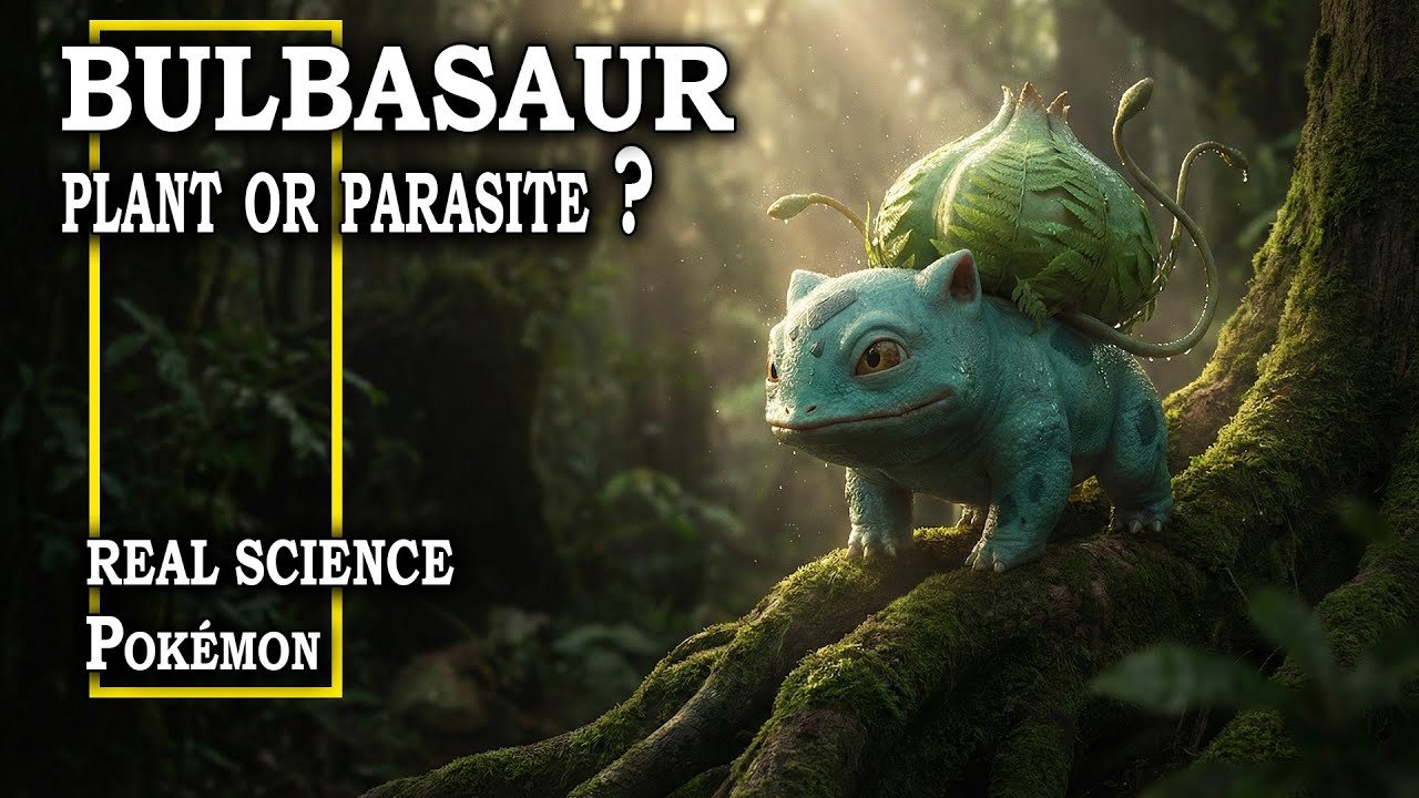 Real Life Pokémon NatGeo | The Living Seed: Bulbasaur’s Dual-Metabolism Mastery |Pokémon Documentary