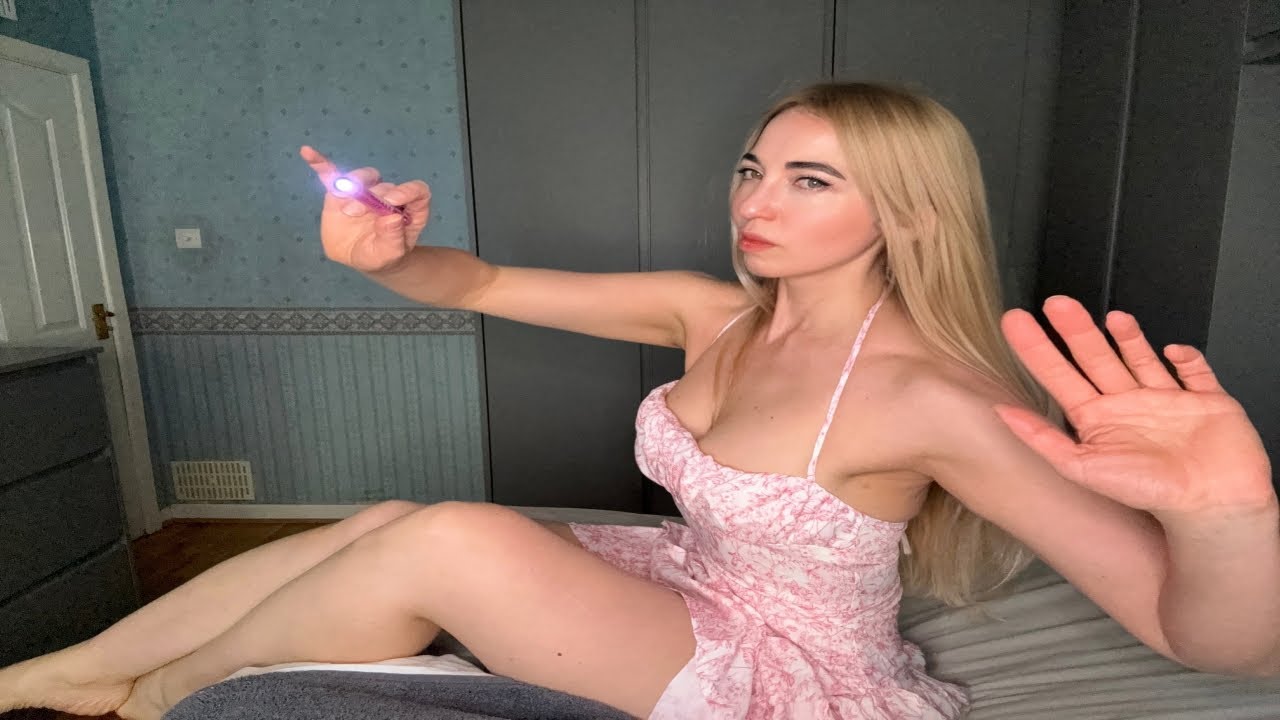 ASMR Light Energy Therapy l Slow Massage Sounds