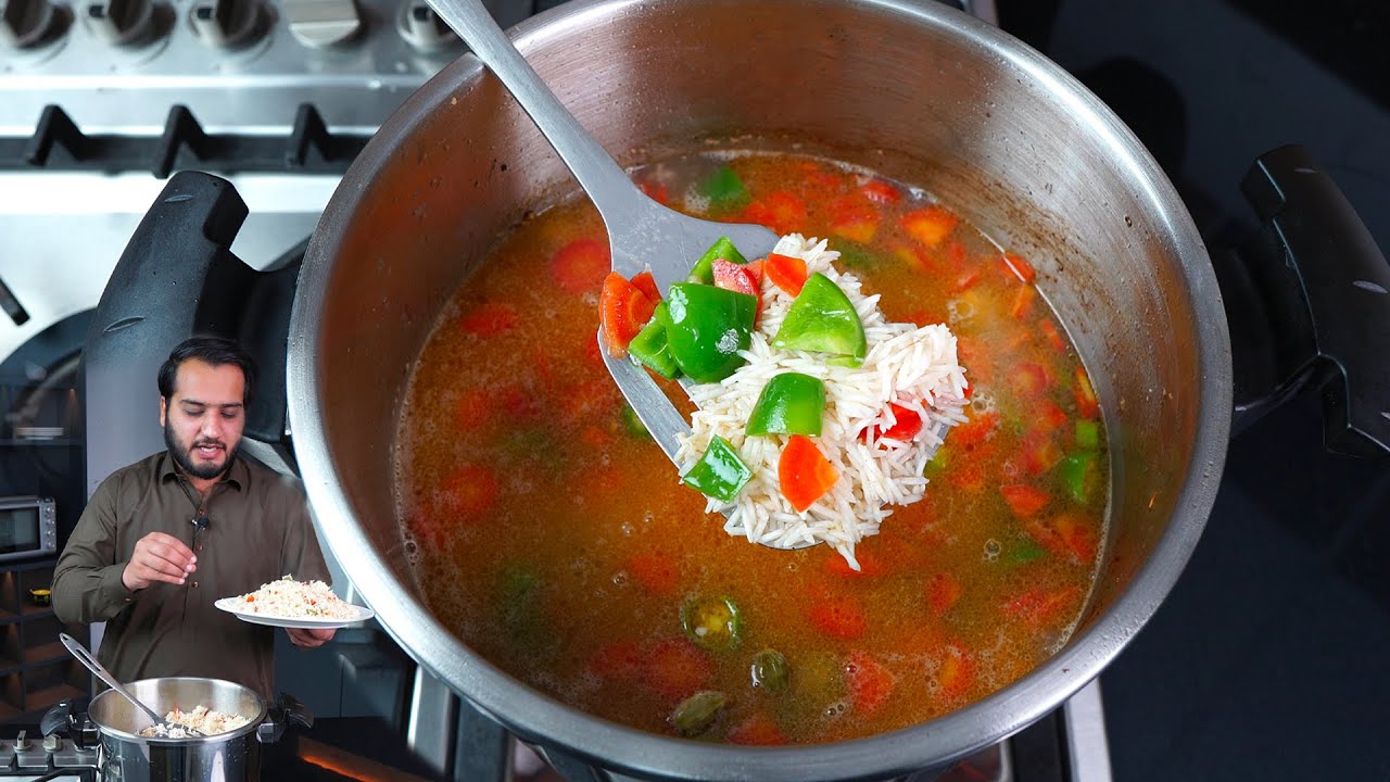 QUICK RECIPE! Cook Rice with Vegetables Easy and Simple