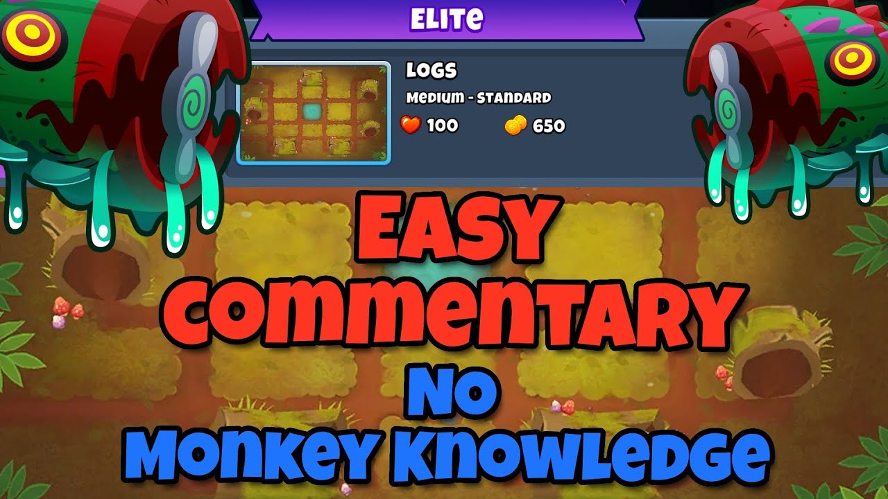Bloonarius Elite Tutorial || No Monkey Knowledge || Logs - BTD6