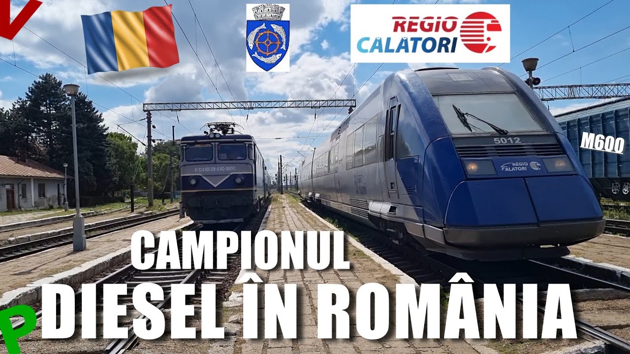 Trenul Alstom Marasesti-Barlad | Cu trenul privat 120 km/h in Moldova pe M600