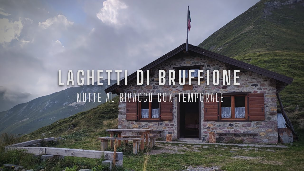 [16km] Il temporale al Bivacco Passo Bruffione: trekking e pernotto