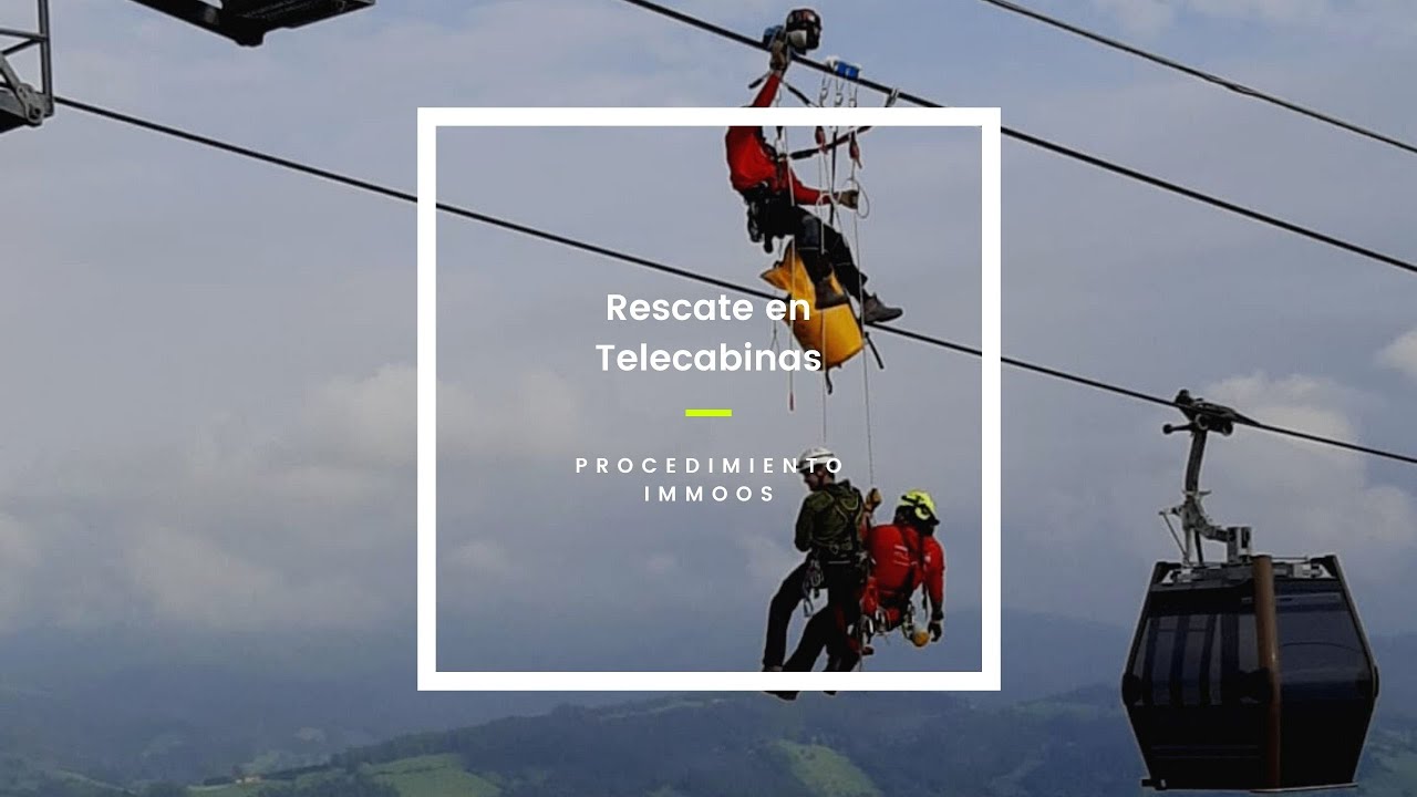 Procedimiento IMMOOS de evacuaci&oacute;n de Telecabinas
