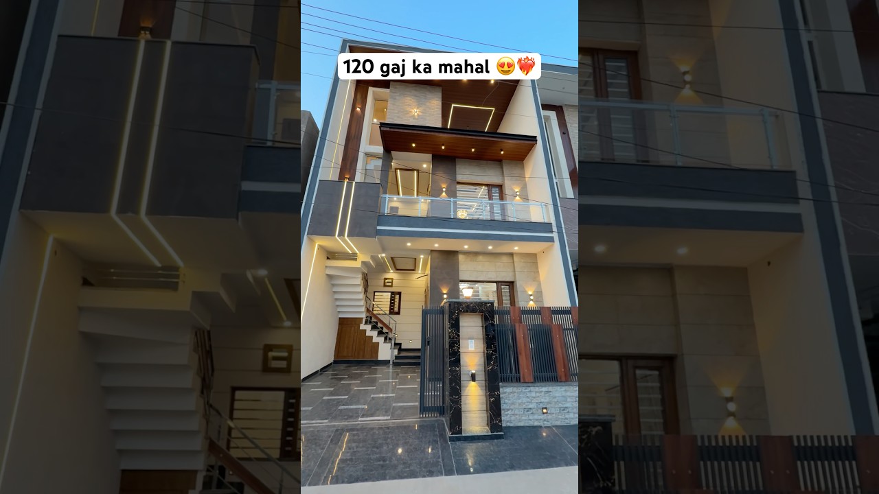 Beautiful 120 Sq yards house for sale in sector 125, sunny enclave Mohali,call-7696555002#luxuryhome