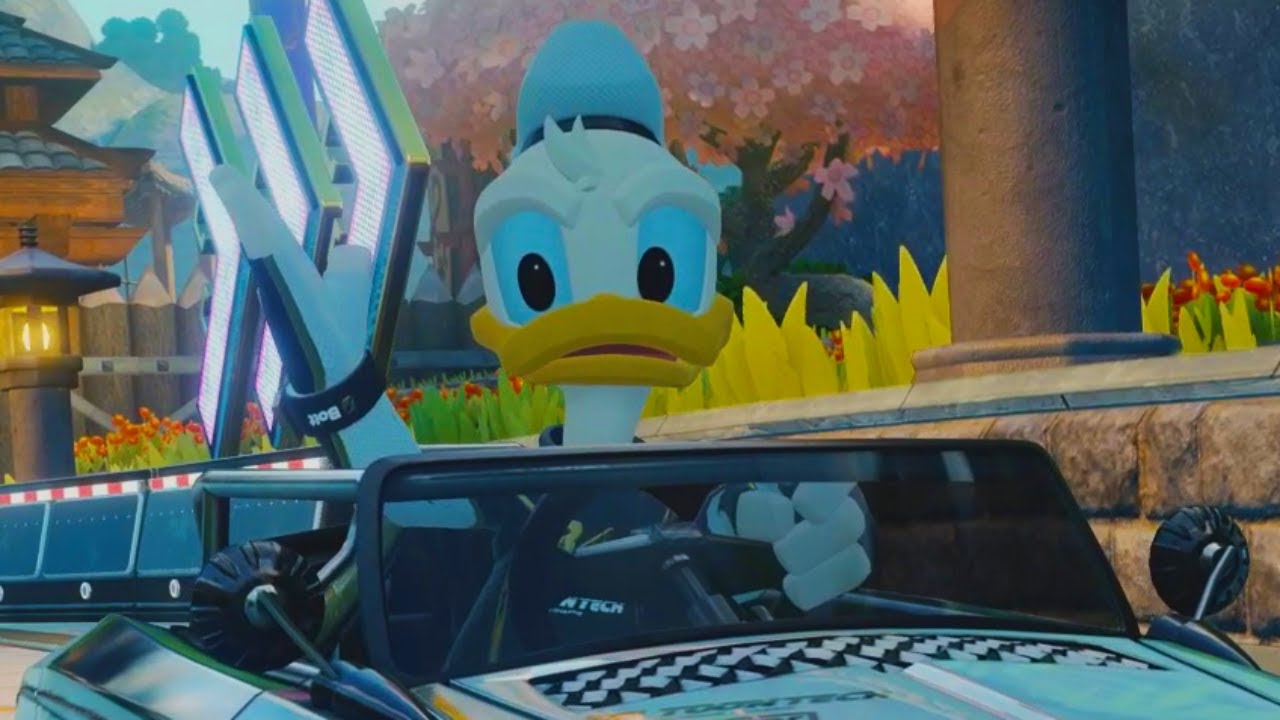 Donald Duck Gameplay (The Great Wall Race Track) - Disney Speedstorm HD