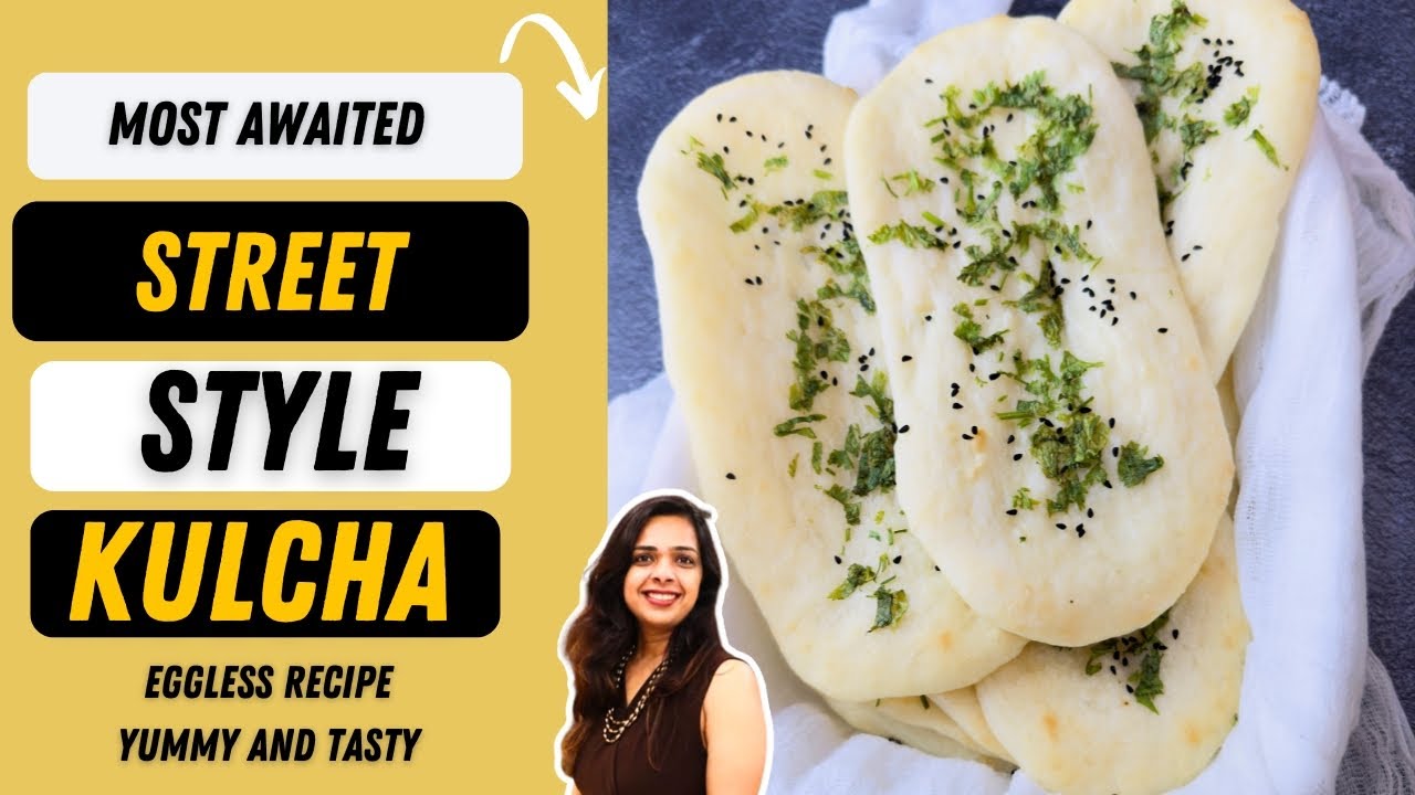 Perfect Street Style Kulcha Recipe | No Added Chemicals or Preservatives | Recipesbykanika