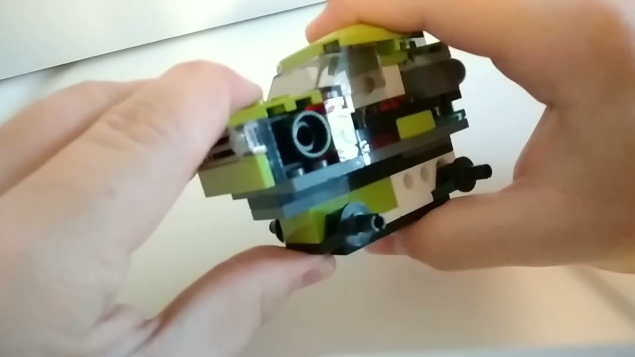 Lego Creator 31007 Transformer let's build: Dropdown!