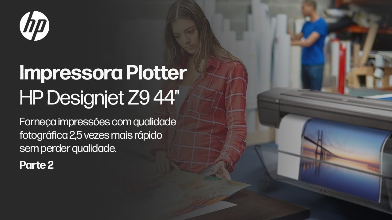 Impressora Plotter HP Designjet Z9 44