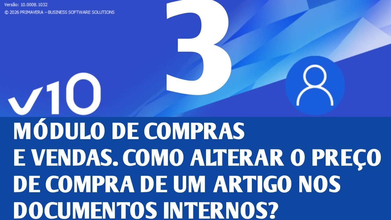 COMO ALTERAR O PREÇO DE COMPRA DE UM PRODUTO NOS DOCUMENTOS INTERNOS?(ABB Gabriel Boano)