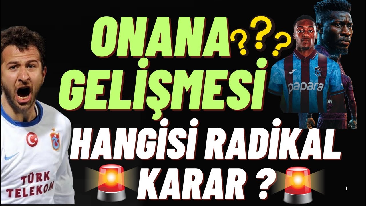 Giray Kaçar kanalıcanlı yayında onana gelişmesi ! Hangisi radikal karar ? Son dakika #tranbzonspor