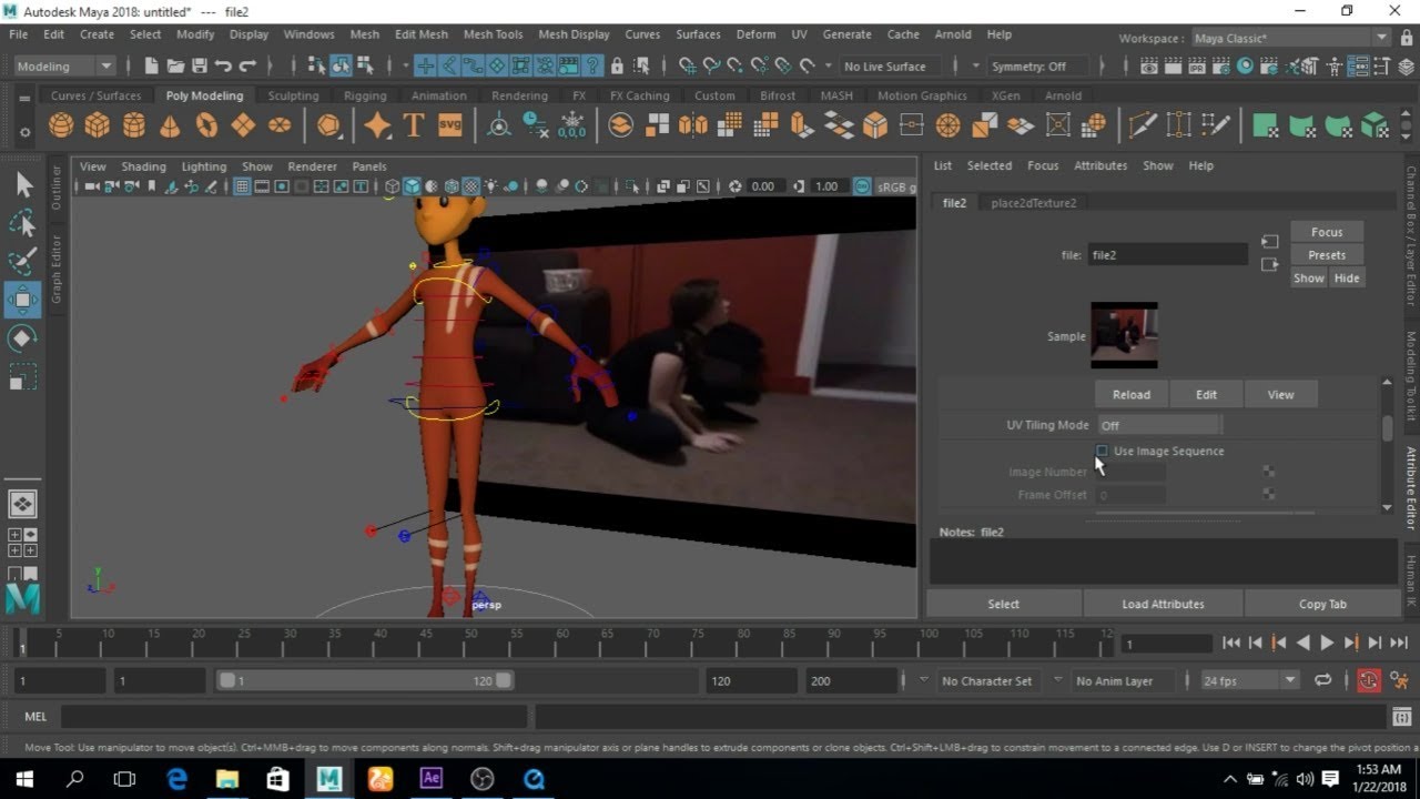 How to prepare your reference video for your animation in Maya