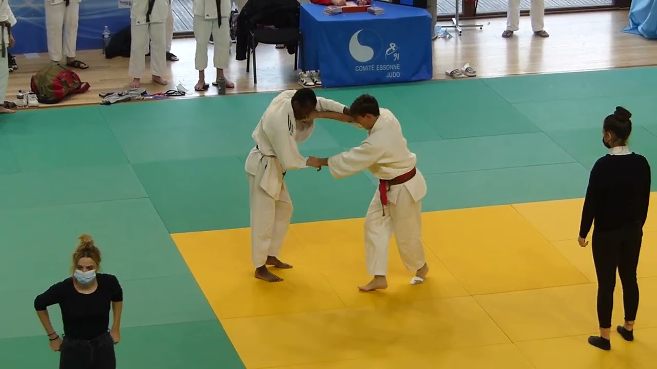 Shiai judo bretigny 2022 - Loic 1er combat
